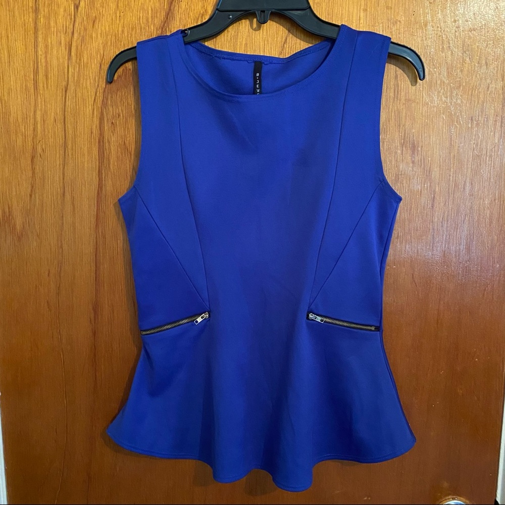 Women’s Peplum Tank Top